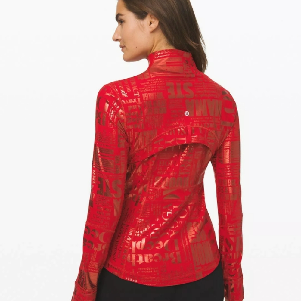 Lululemon 20-yr Anniversary Manifesto jacket